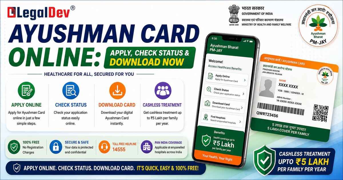 Ayushman Card Online: Apply