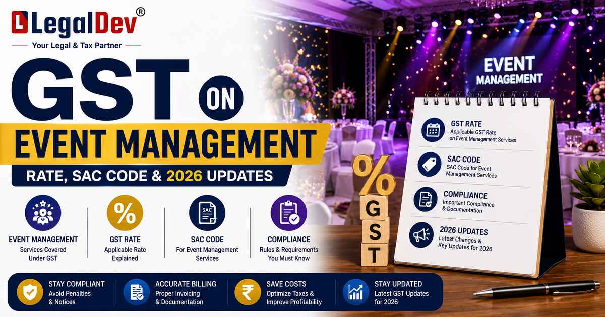 GST on Event Management