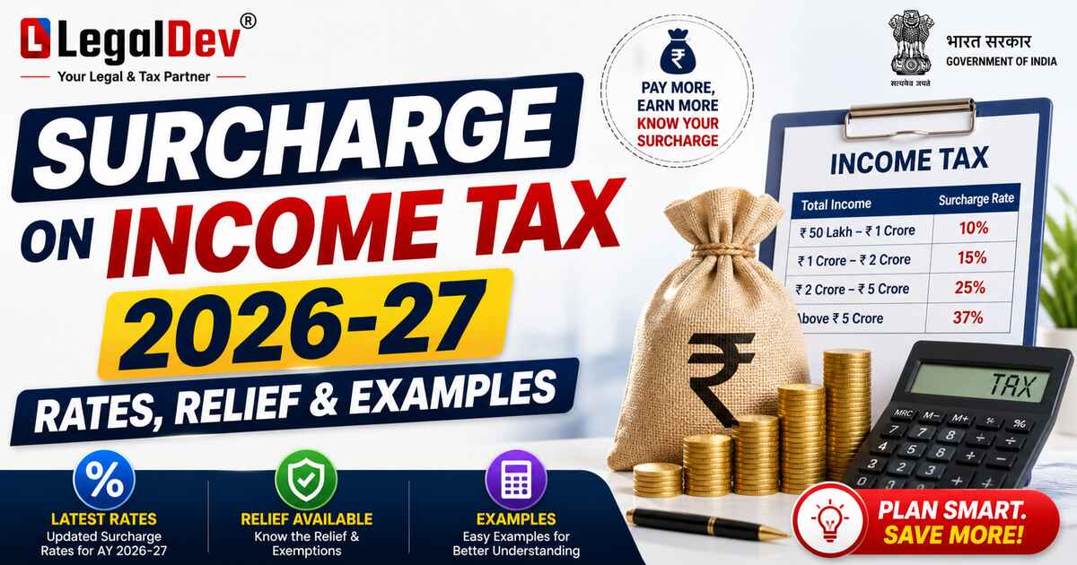 Surcharge on Income Tax 2026-27